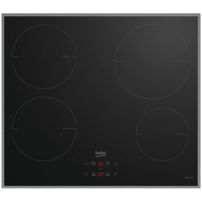 Beko HII64400MTX Inductie kookplaat Zwart afbeelding