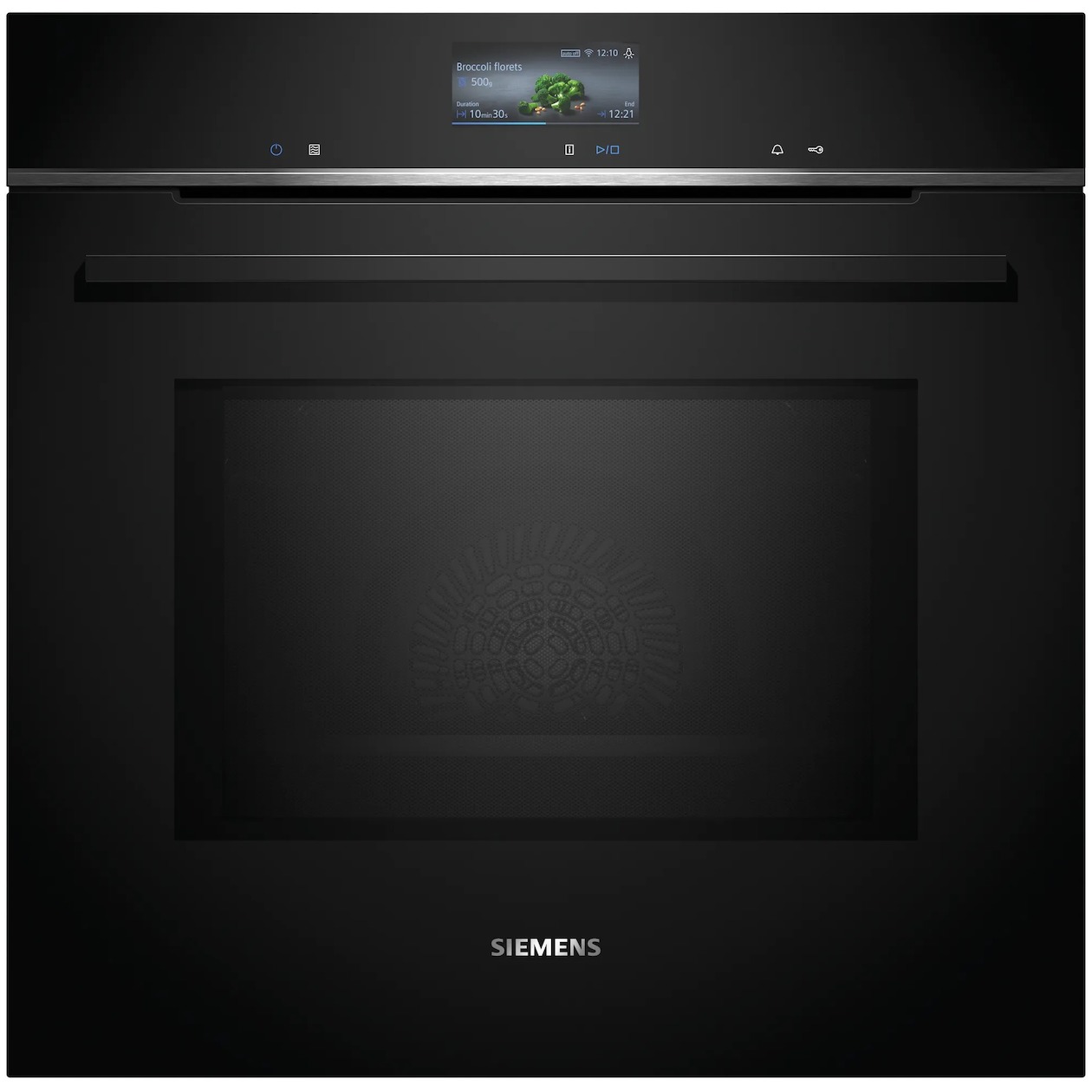 Siemens HM736G1B1 Inbouw oven met magnetron Zwart afbeelding