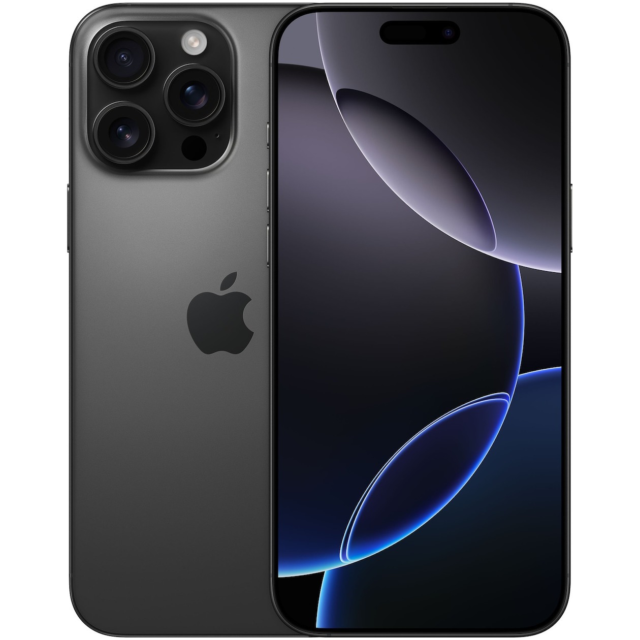 Apple iPhone 16 Pro Max 256GB Titanium Smartphone Zwart afbeelding