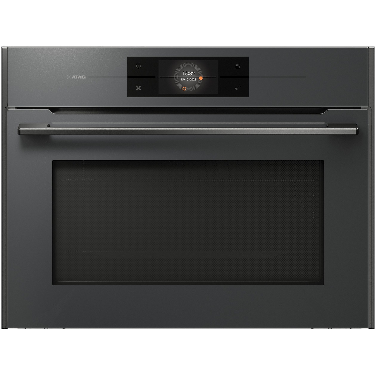 Atag CX4685M Inbouw oven met magnetron Grijs afbeelding