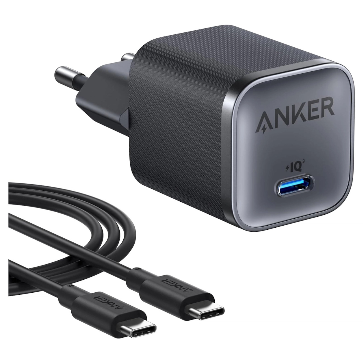 Anker Nano Charger (45W 1C) Oplader Zwart