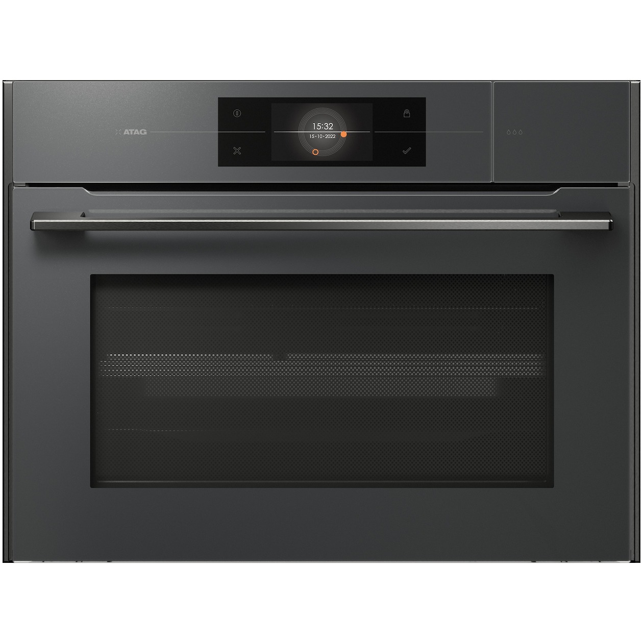 Atag CSX4685M Inbouw combi stoomoven Grijs afbeelding