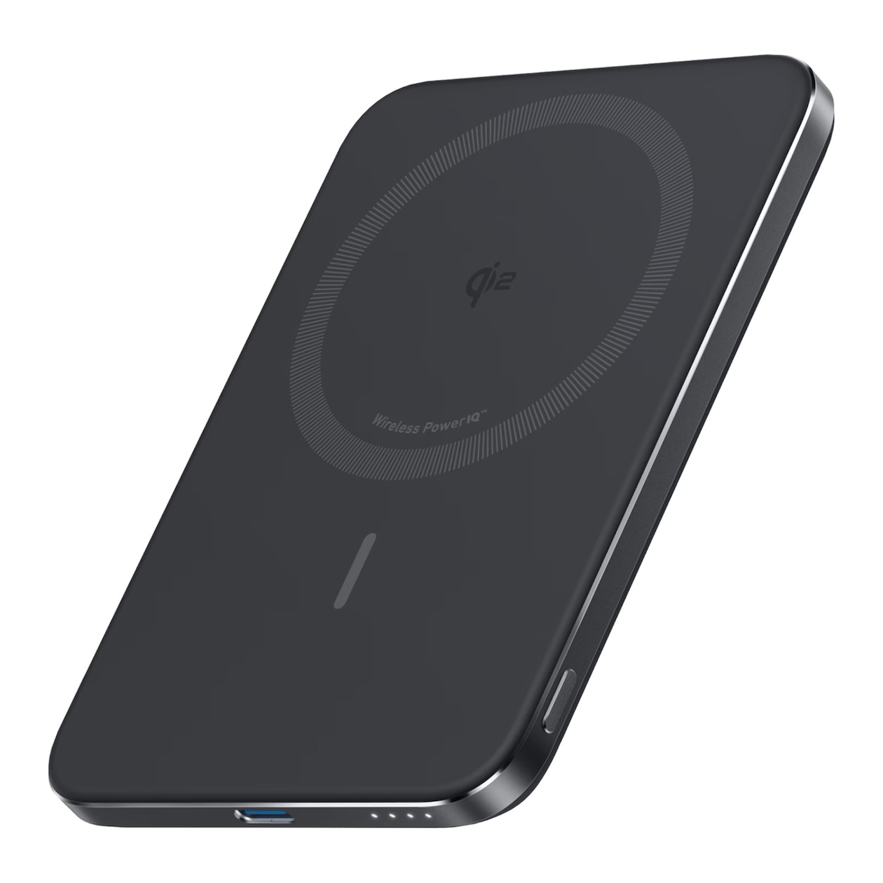 Anker Nano Magnetic Wireless Power Bank(5 000 mAh 15W) Powerbank Zwart afbeelding