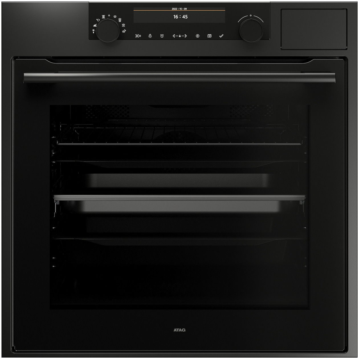 Atag CS6695D Inbouw combi stoomoven Grijs afbeelding