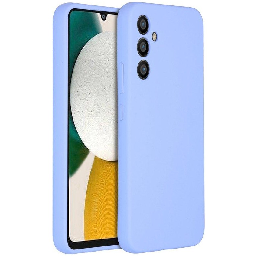 Accezz Liquid Silicone Backcover Samsung Galaxy A34 (5G) Telefoonhoesje Paars afbeelding