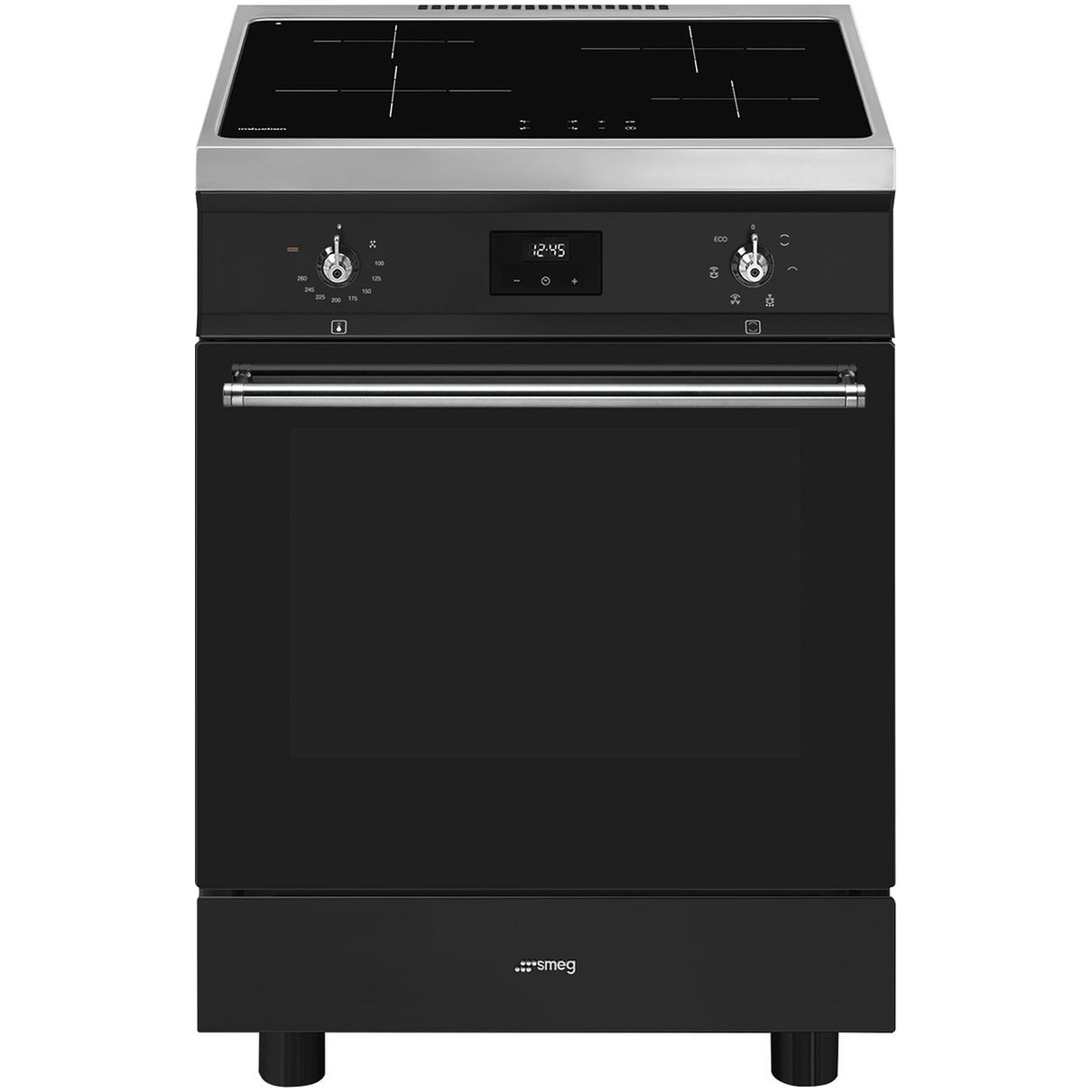 Smeg C6IMMBT2 Inductie fornuis Zwart