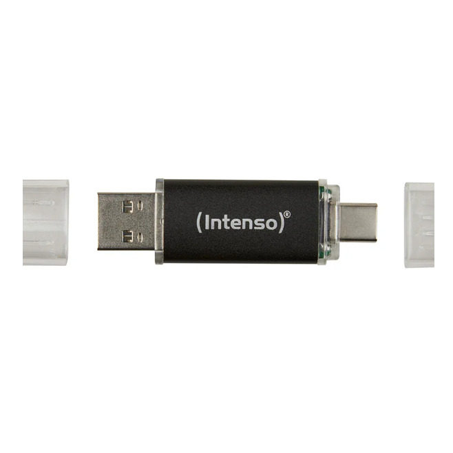 Intenso Twist Line 256GB USB-sticks Grijs