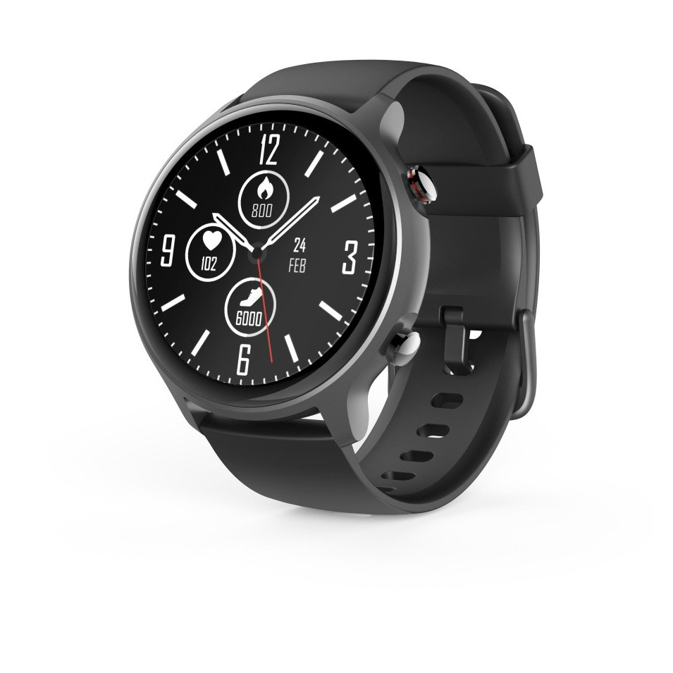 Hama Fit Watch 6910 Smartwatch Zwart afbeelding