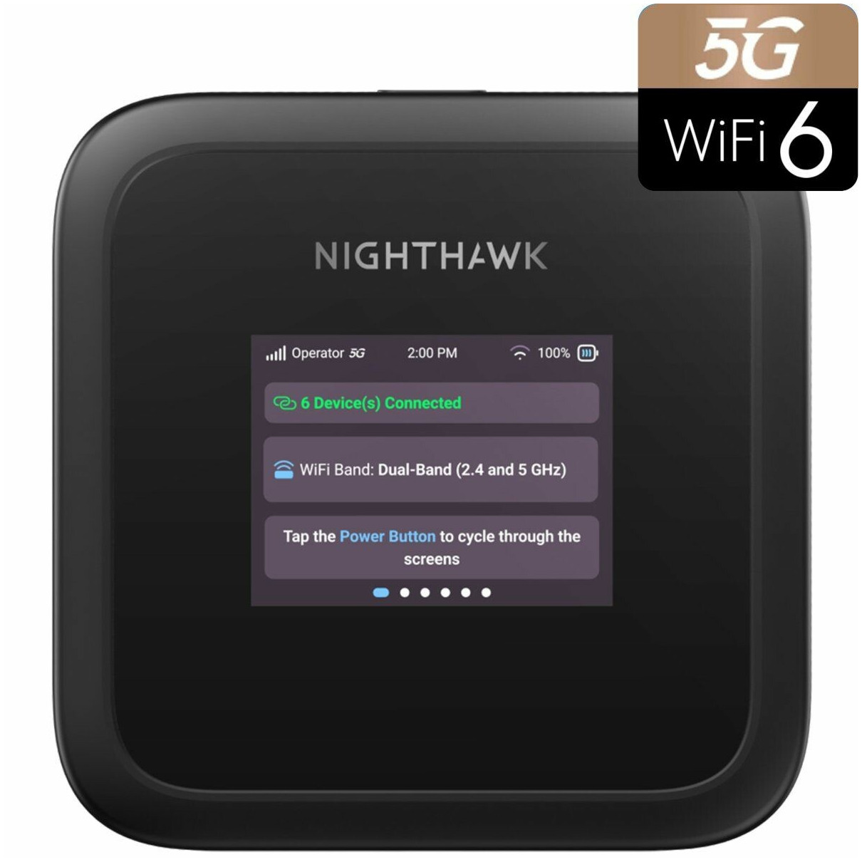 Netgear Nighthawk M3 5G Mobile Router Mi-Fi routers Zwart