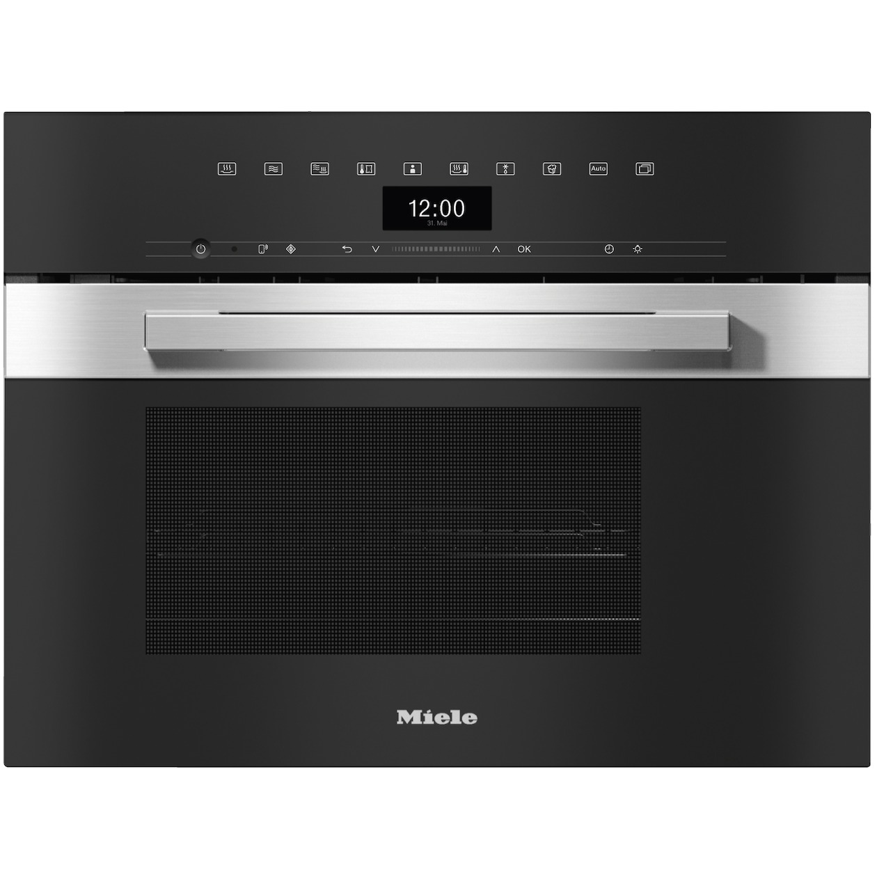 Miele DGM 7440 Inbouw combi stoomoven Grijs afbeelding