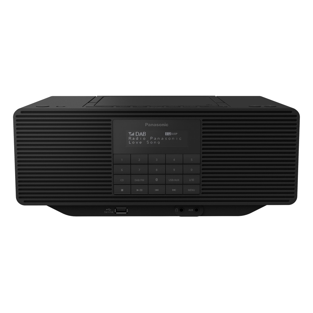 Panasonic RX-D70BT radio Draagbaar Analoog & digitaal Zwart