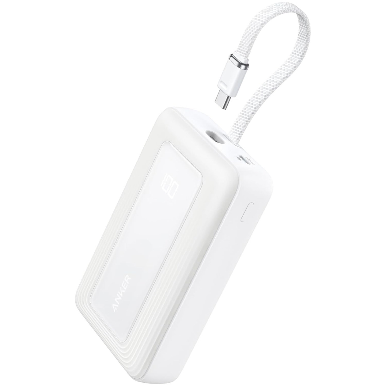 Anker Zolo Power Bank (20 000 mAh 30W Built-In USB-C Cable) Powerbank Wit