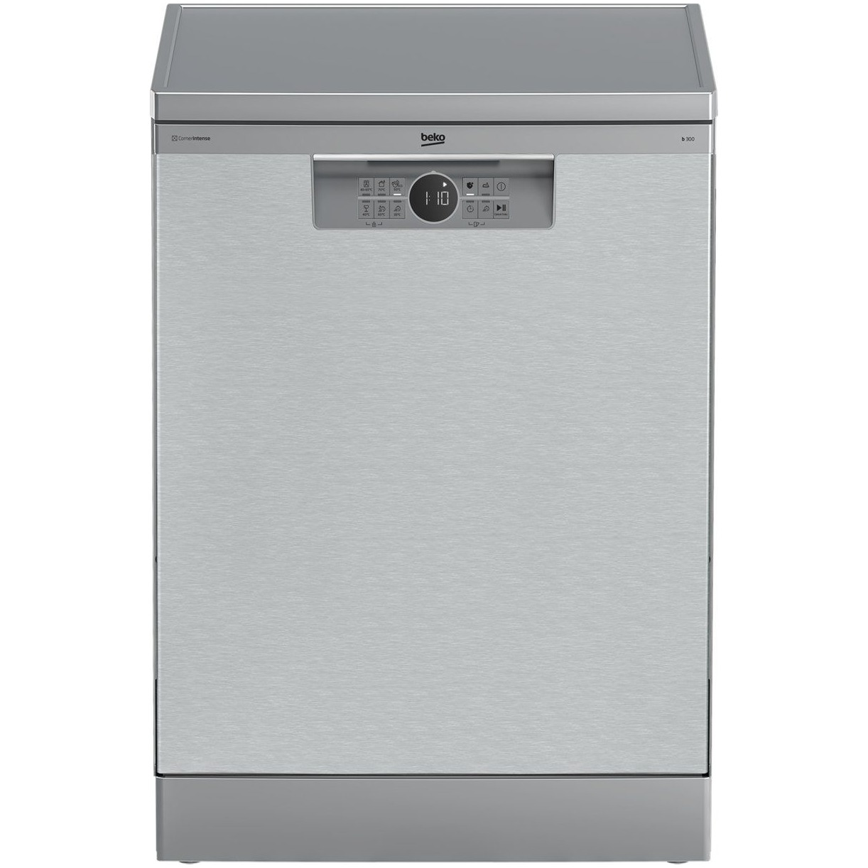 Beko BDFN26640XC CornerIntense Vrijstaande vaatwasser Zilver afbeelding
