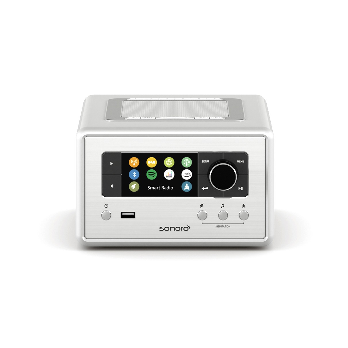 Sonoro RELAX X (2023) Hybride radio Zilver afbeelding