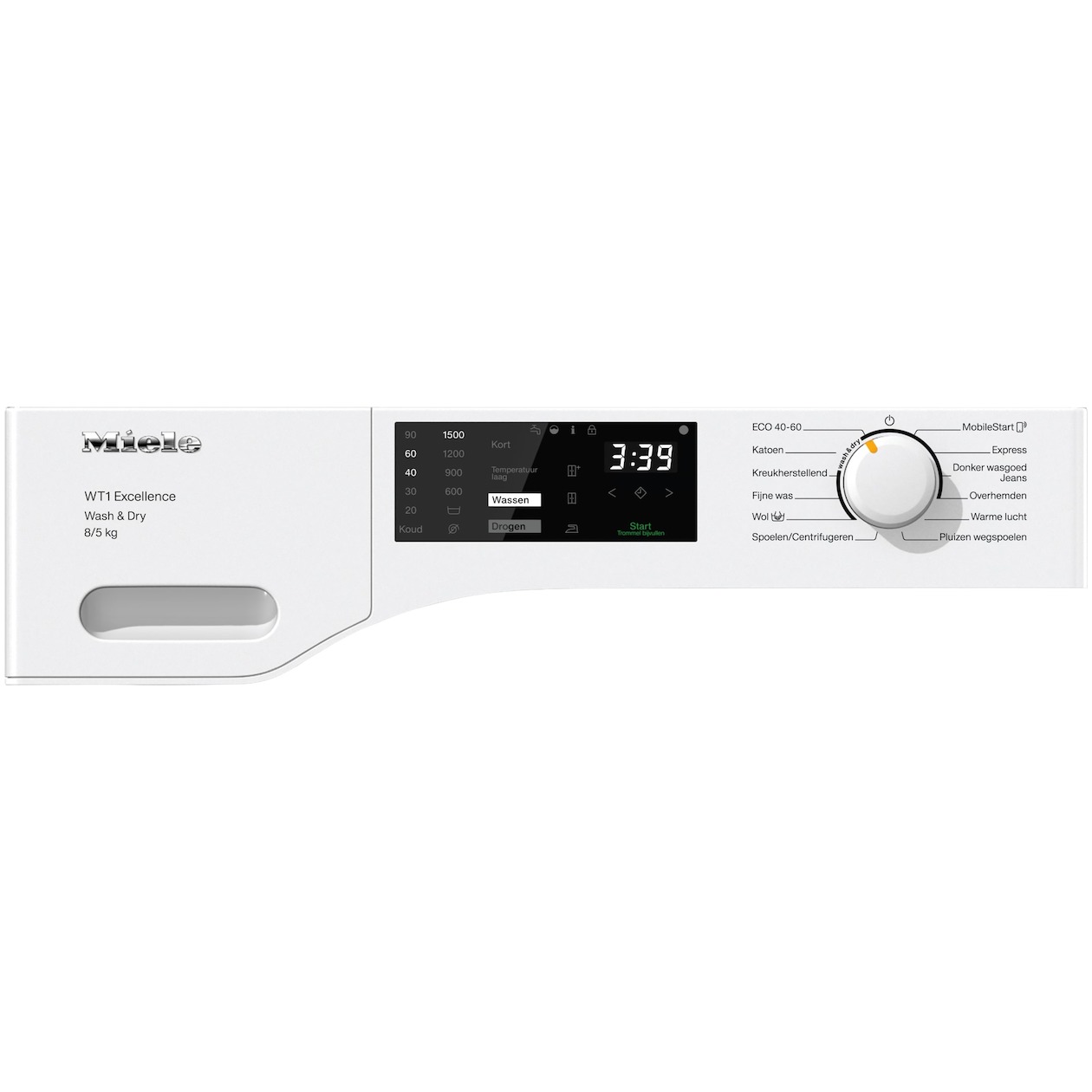 Miele WTD 165 WPM Was-droogcombinatie Wit, foto 3
