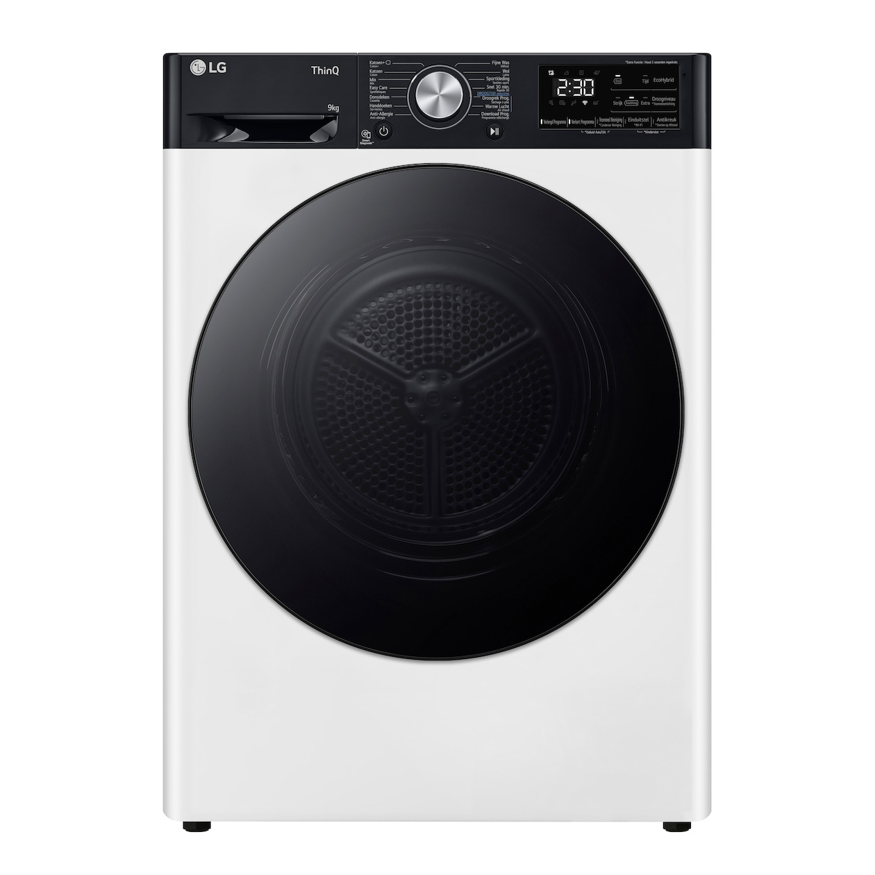 LG RH90V9LVEN Warmtepompdroger Zwart afbeelding