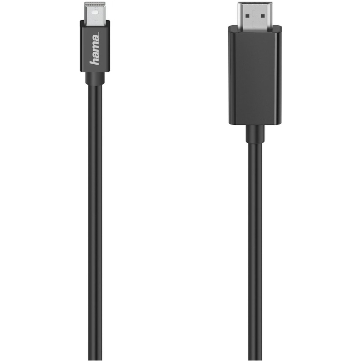 Hama Video-kabel, Mini-DP-stekker - HDMIO-stekker, Ultra-HD 4K, 1,50 m HDMI kabel afbeelding