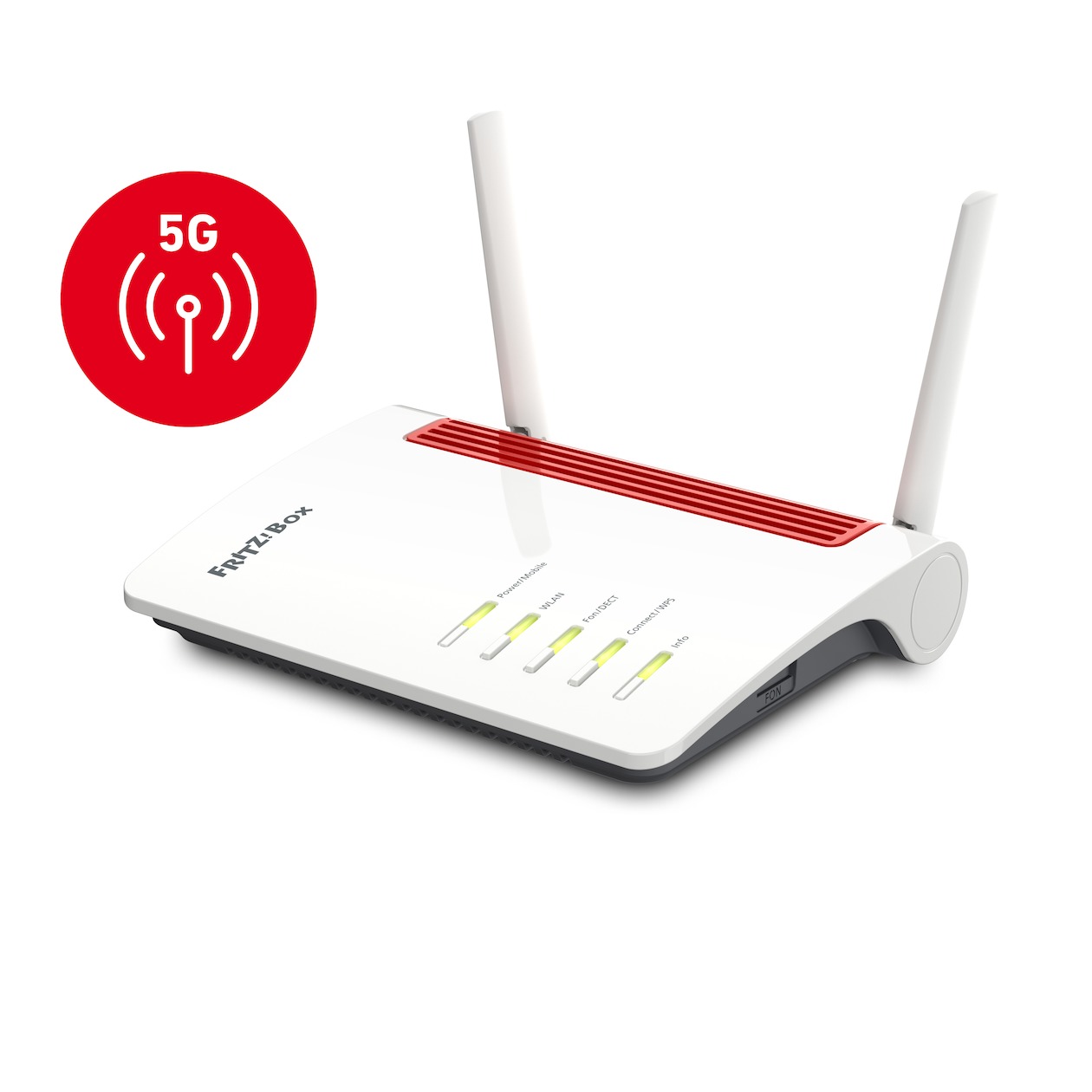 AVM FRITZ!Box 6850 5G Router Wit afbeelding