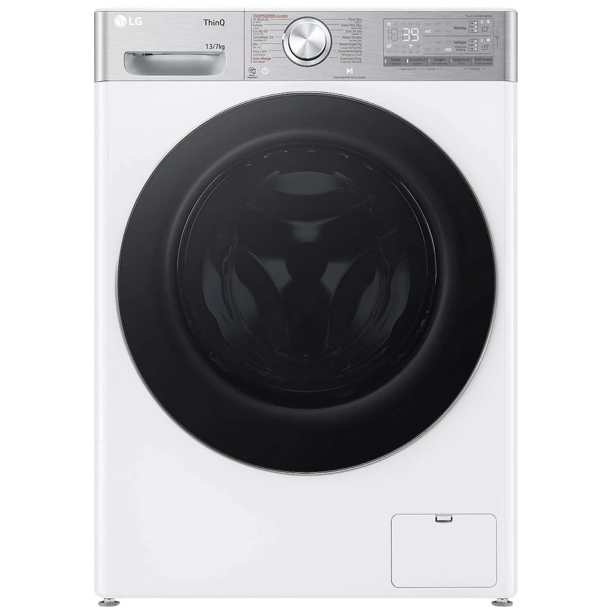 LG F4DR9537S2W Was-droogcombinatie Wit