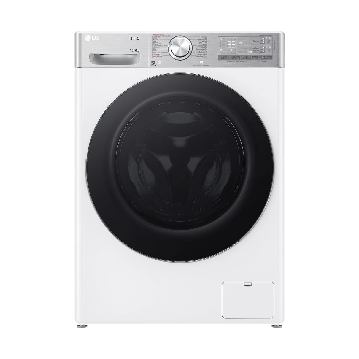 LG F4DR9537S2W Was-droogcombinatie Wit