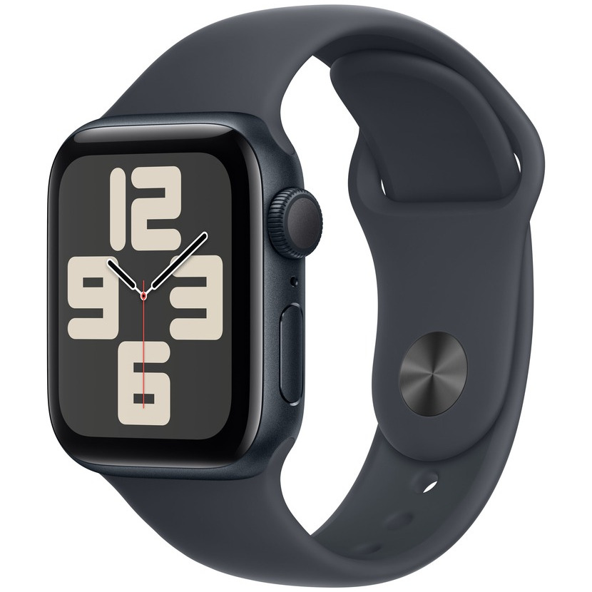 Apple Watch SE GPS 40mm Aluminium Case met Sport Band - S/M Smartwatch afbeelding