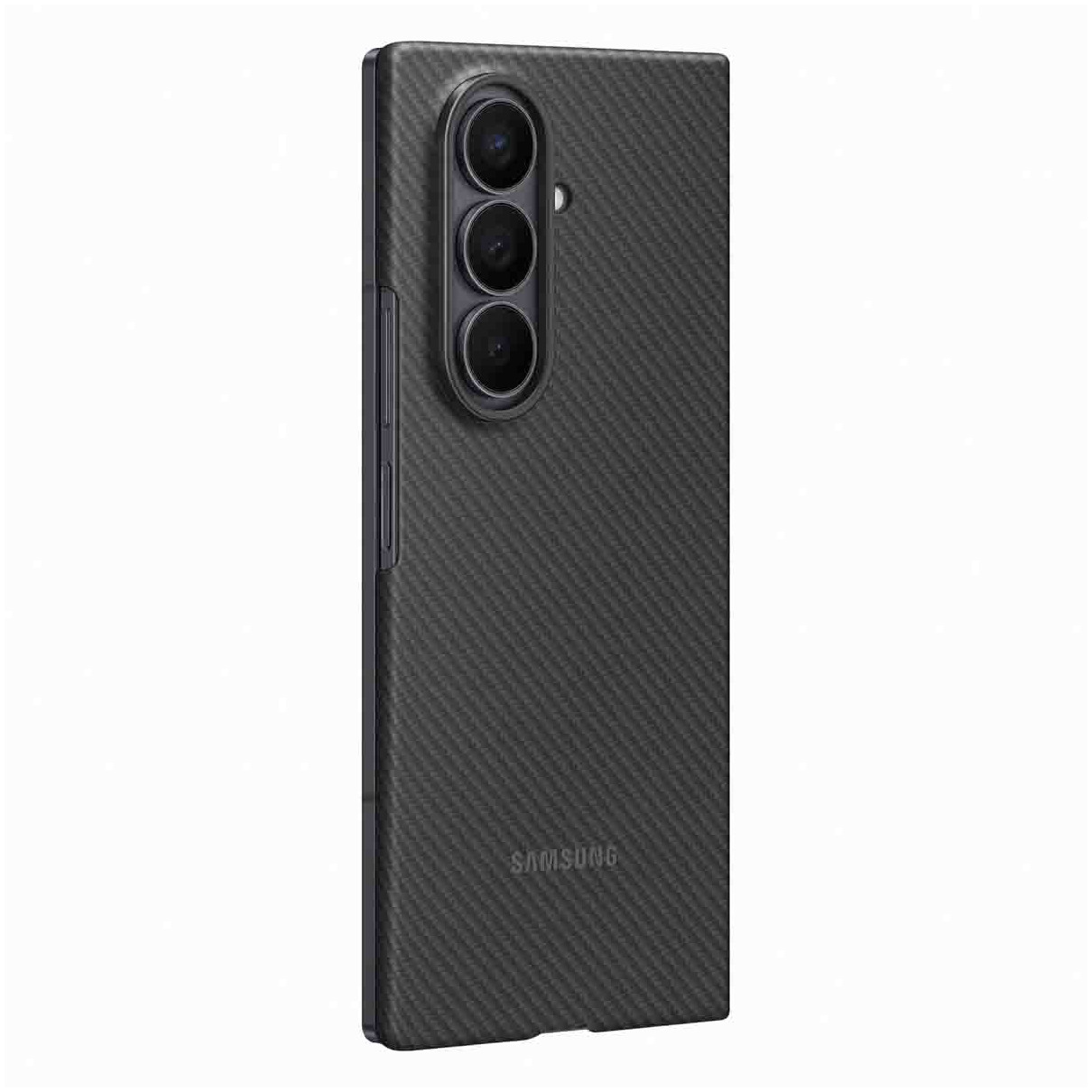 Samsung Carbon Shield Case voor Samsung Galaxy Z Fold7 5G Telefoonhoesje Zwart afbeelding