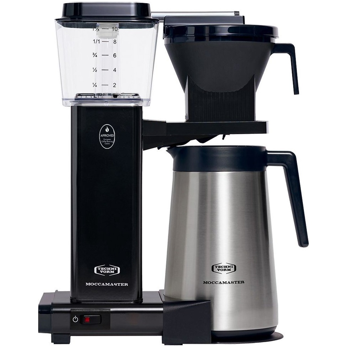 Moccamaster KBGT 741 Koffiefilter apparaat Zwart afbeelding