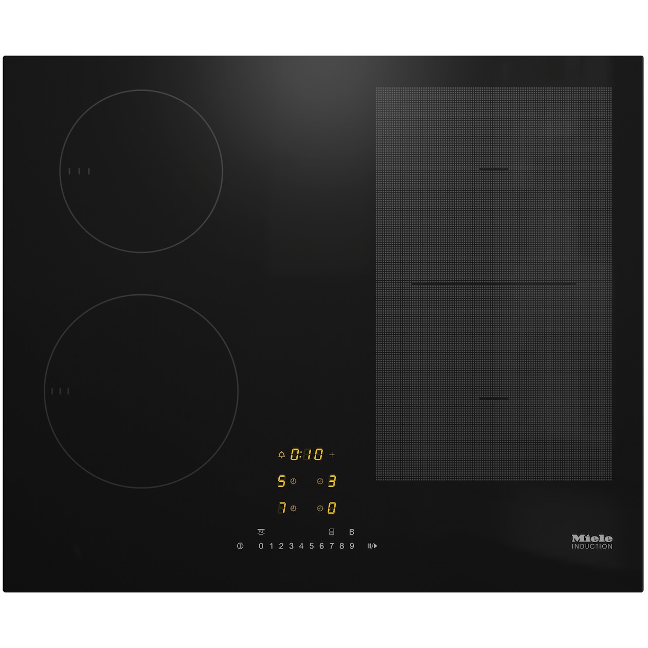 Miele KM 7466 FL Edition 125 Inductie kookplaat Zwart afbeelding