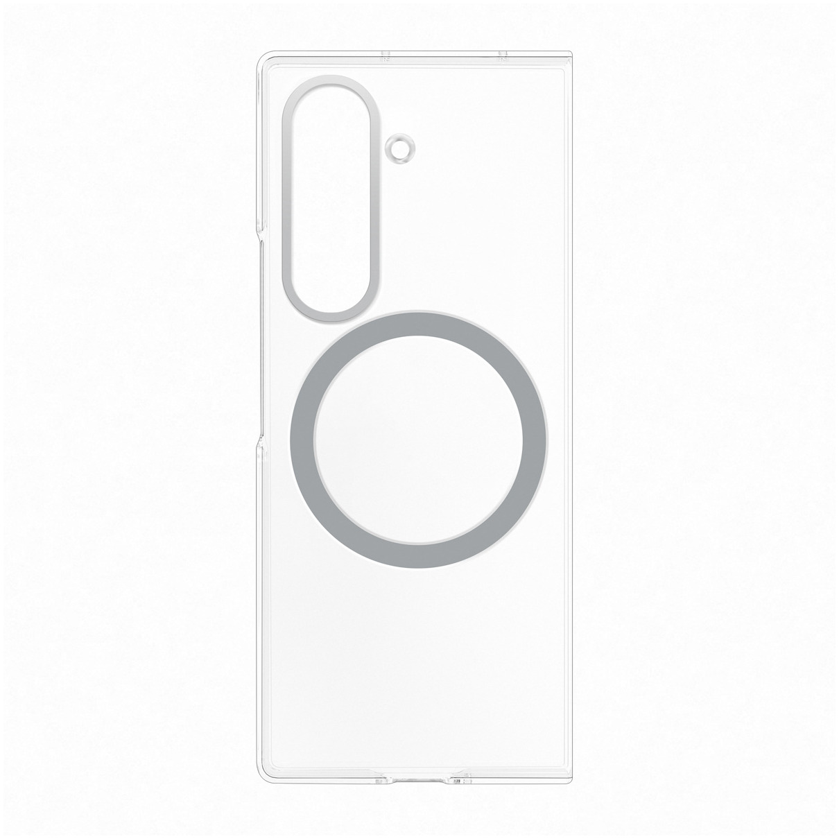 Samsung Clear Magnet Case voor Samsung Galaxy Z Fold7 5G Telefoonhoesje Transparant afbeelding