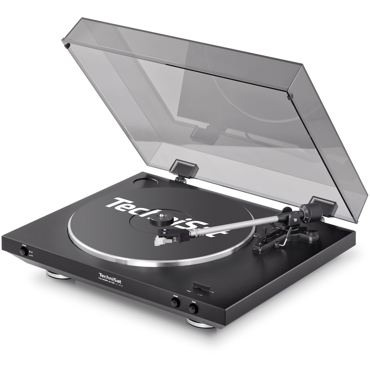 TechniSat TechniPlayer LP200 Platenspeler Zwart afbeelding