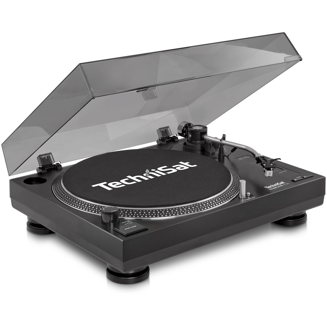 TechniSat TechniPlayer LP300 Platenspeler Zwart afbeelding