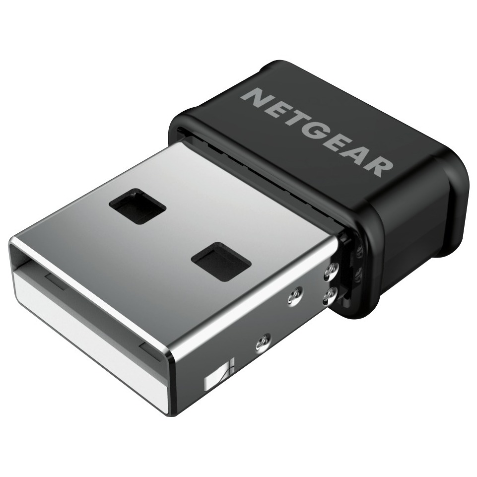 Netgear A6150-100PES Wifi adapter Zwart afbeelding
