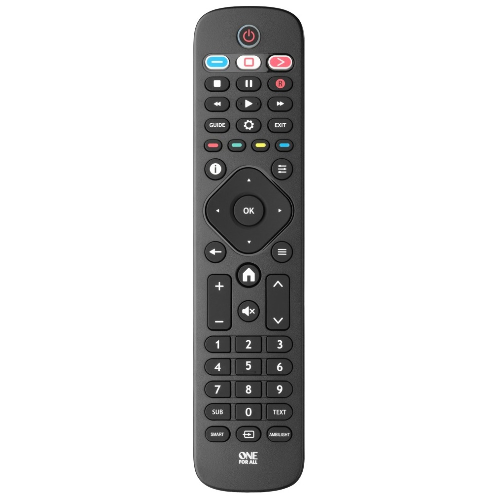 OneForAll URC4913 voor Philips Afstandsbediening Zwart afbeelding