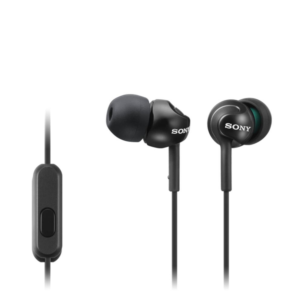 Sony MDR-EX110AP Oordopjes Zwart afbeelding