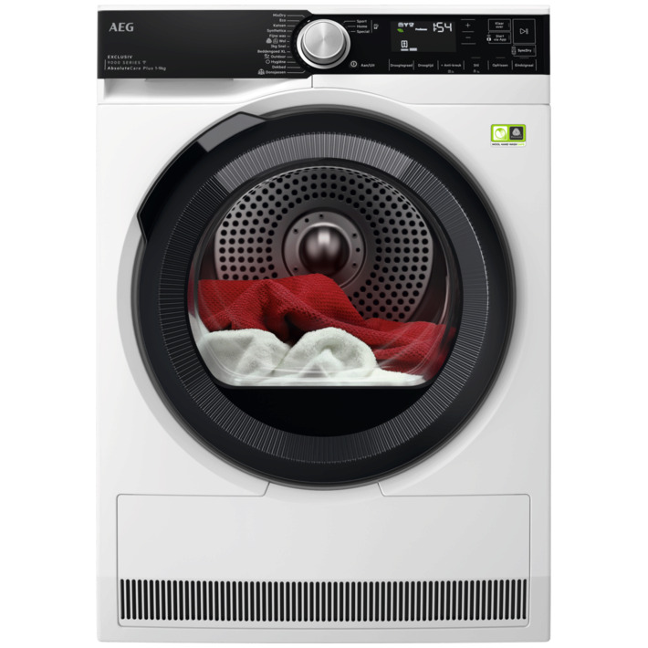 AEG TR9HAMBURG Warmtepompdroger Wit afbeelding