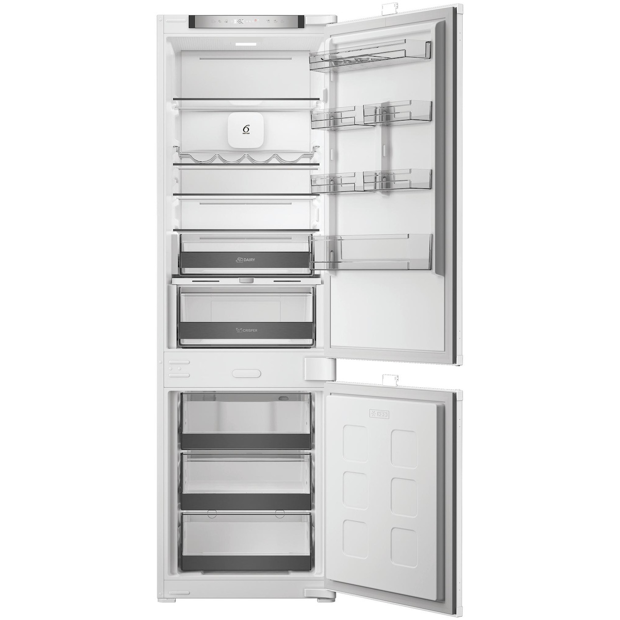 Whirlpool WHK2 5294 B6E Koelkast met vriesvak Wit