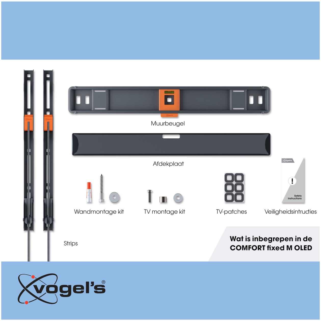 Vogel'S TVM 3405 SP OLED TV beugel Zwart, foto 3