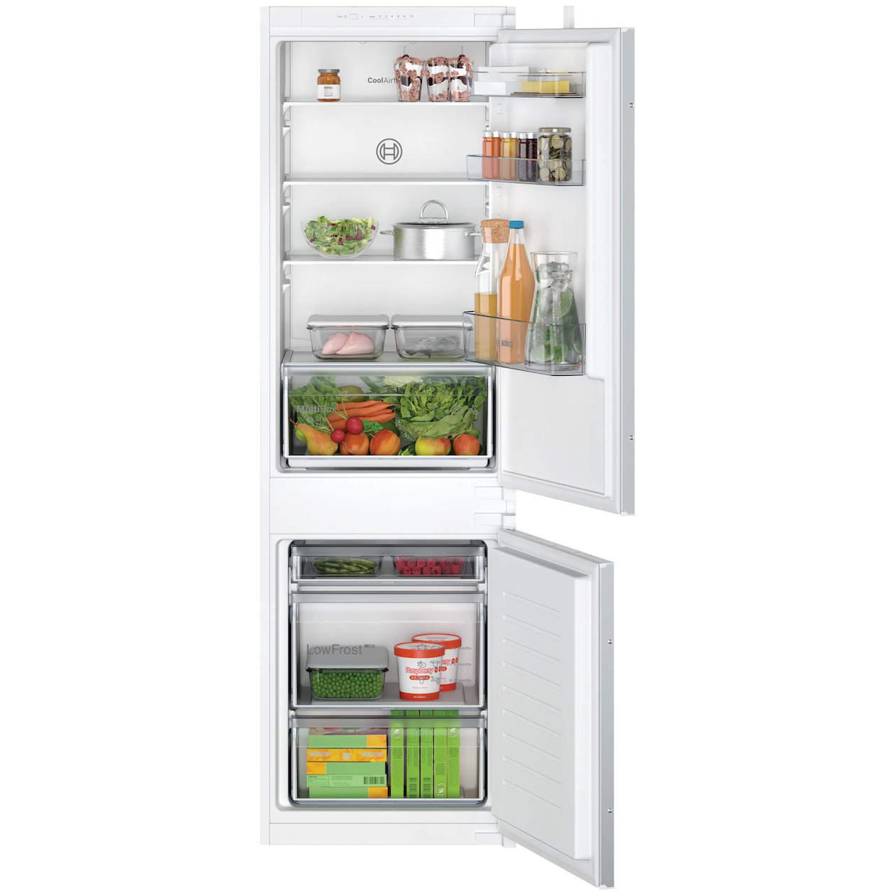 Bosch KIV86NSE0 Inbouw koel-vriescombinatie
