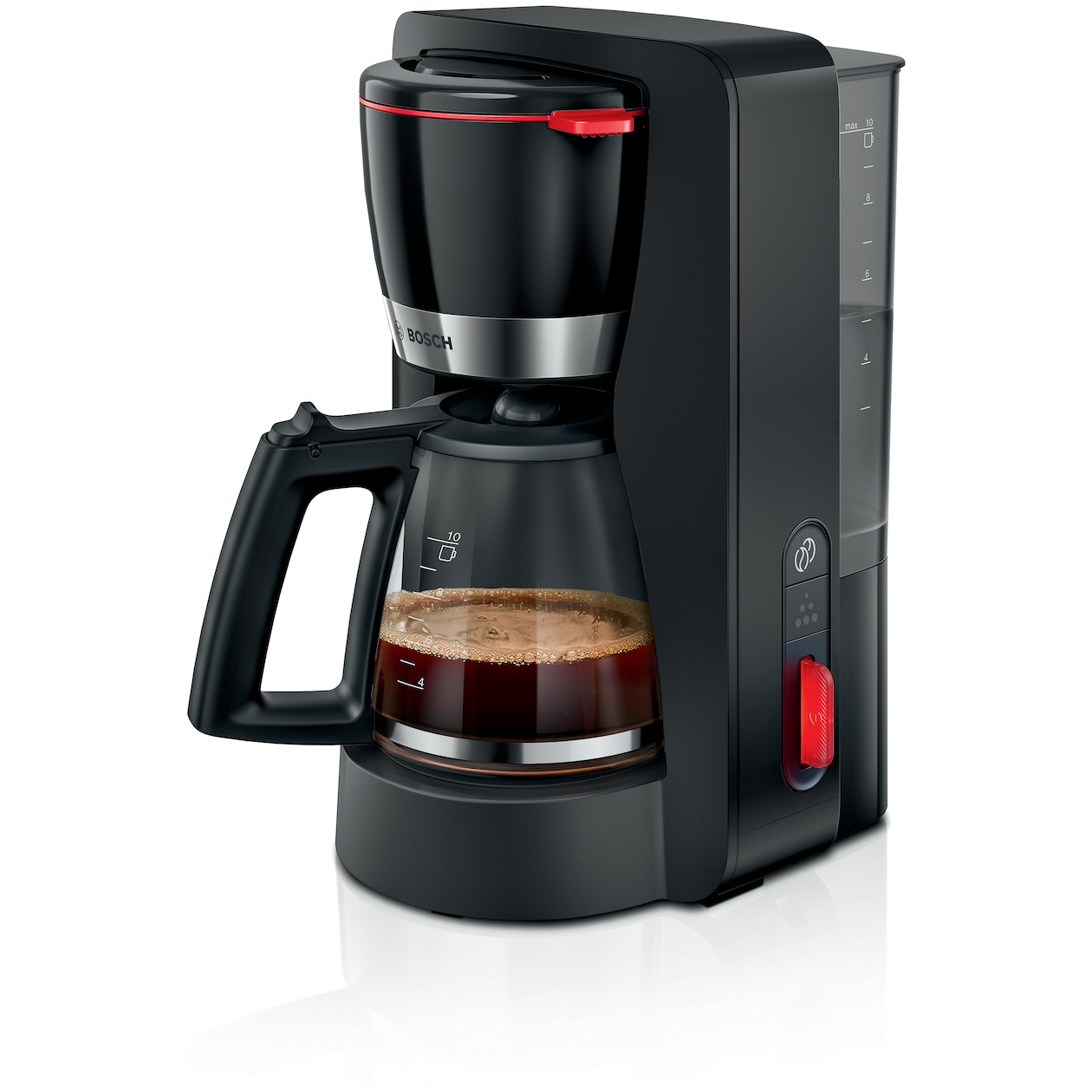 Bosch TKA4M233 Koffiefilter apparaat Zwart afbeelding