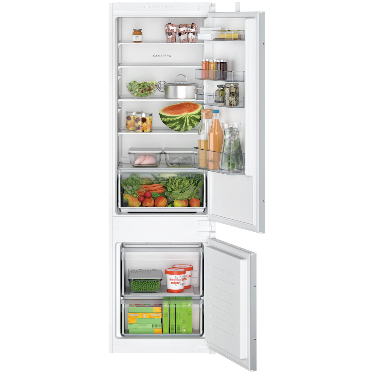 Bosch KIV87NSE0 Inbouw koel-vriescombinatie