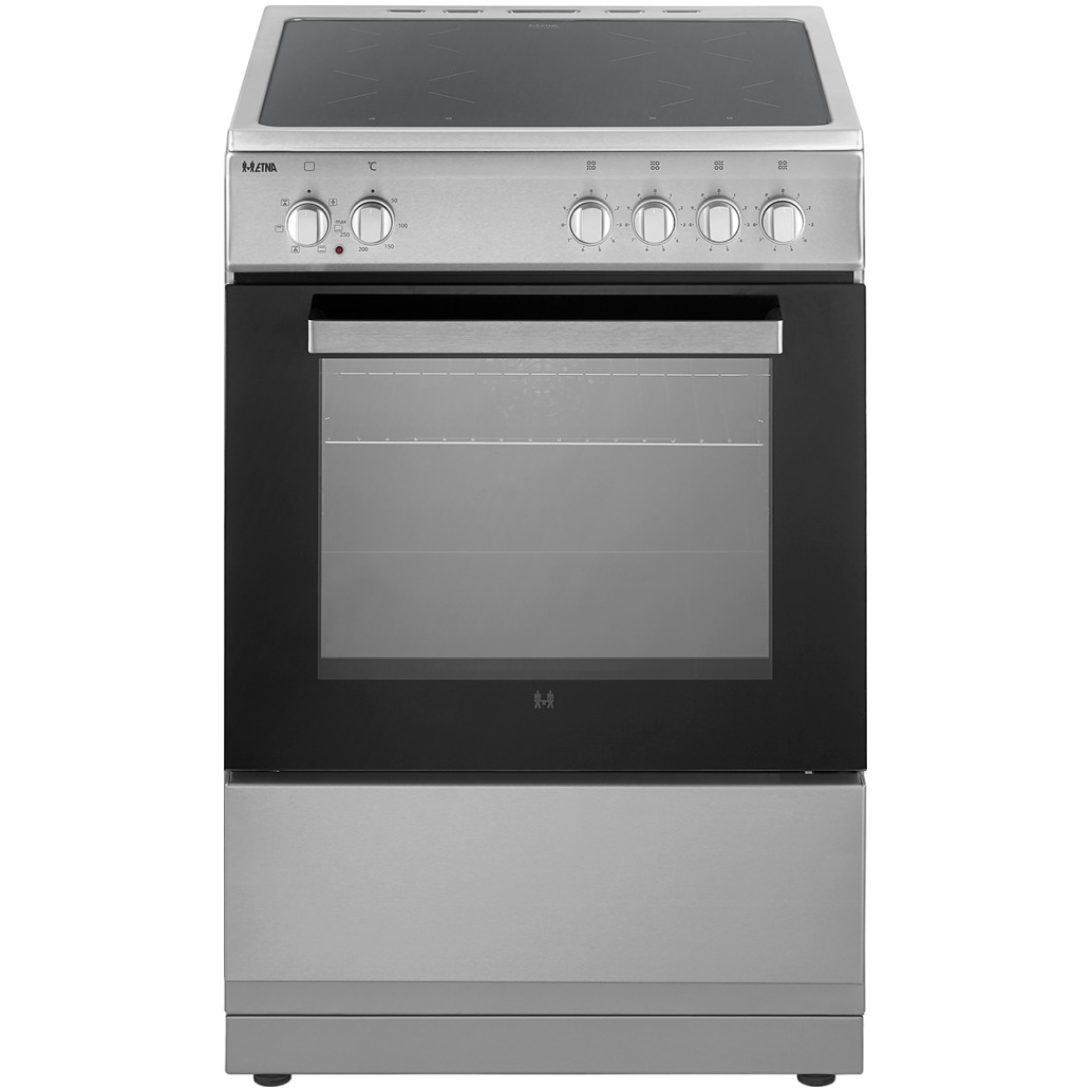 Etna FIV560RVS Inductie fornuis Grijs afbeelding