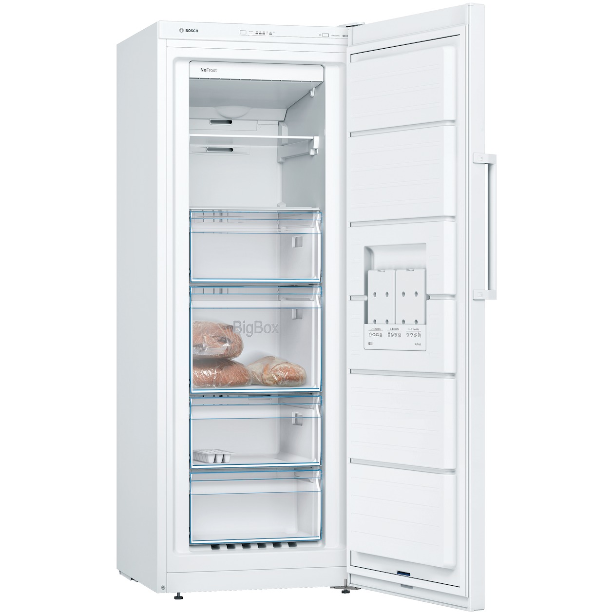Bosch GSN29VWEP Vriezer Wit afbeelding