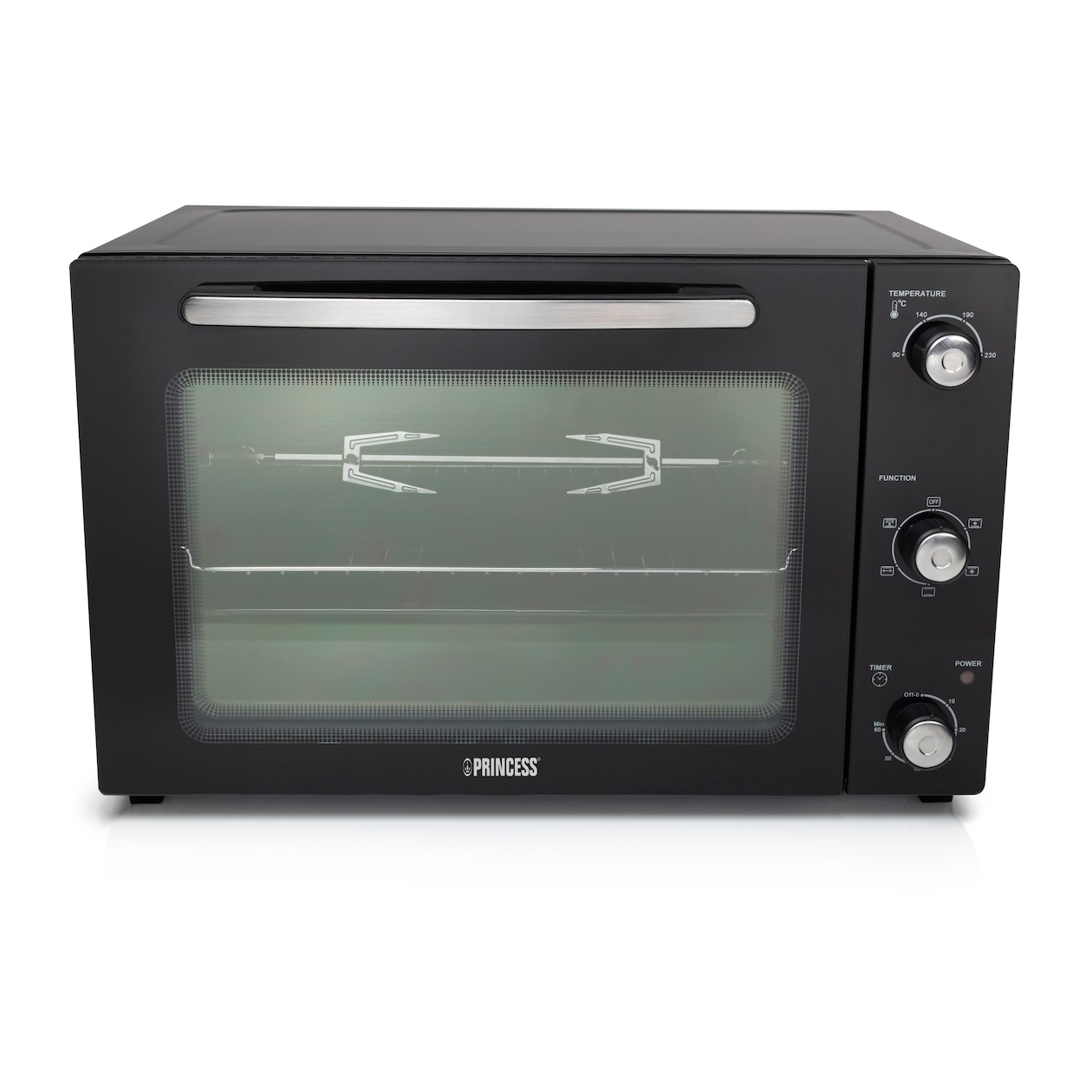 Princess 112761 Hetelucht Oven DeLuxe - Vrijstaande oven