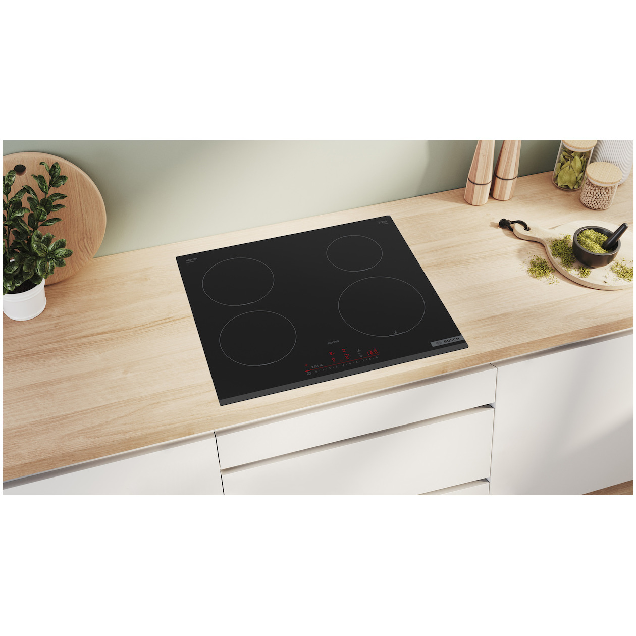 Bosch PIE631HC1M EXCLUSIV Inductie kookplaat Zwart, foto 4