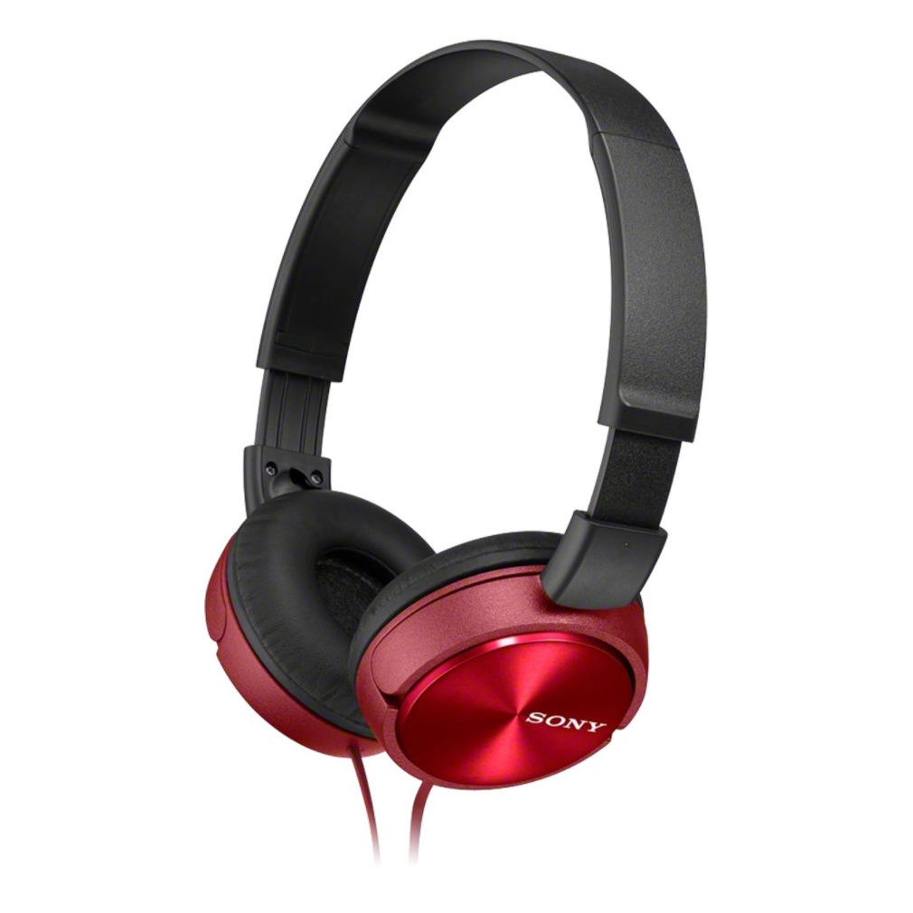 Sony MDR-ZX310AP On-ear hoofdtelefoon Rood
