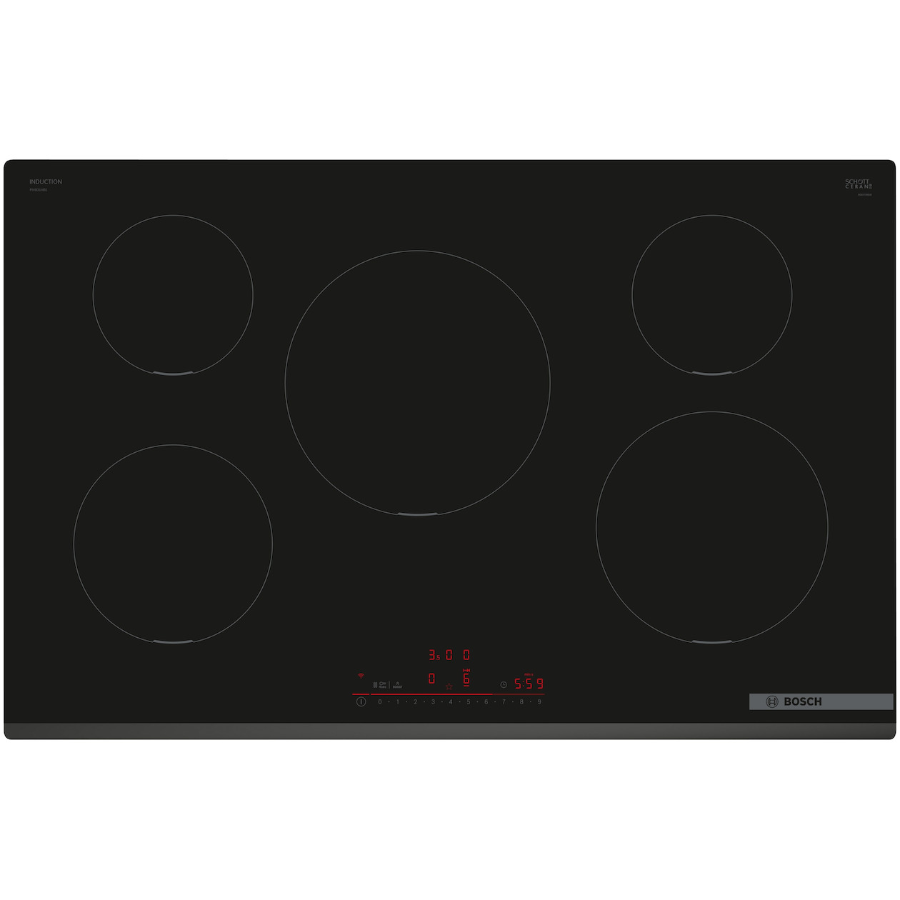 Bosch PIV831HB1E Inductie kookplaat Zwart