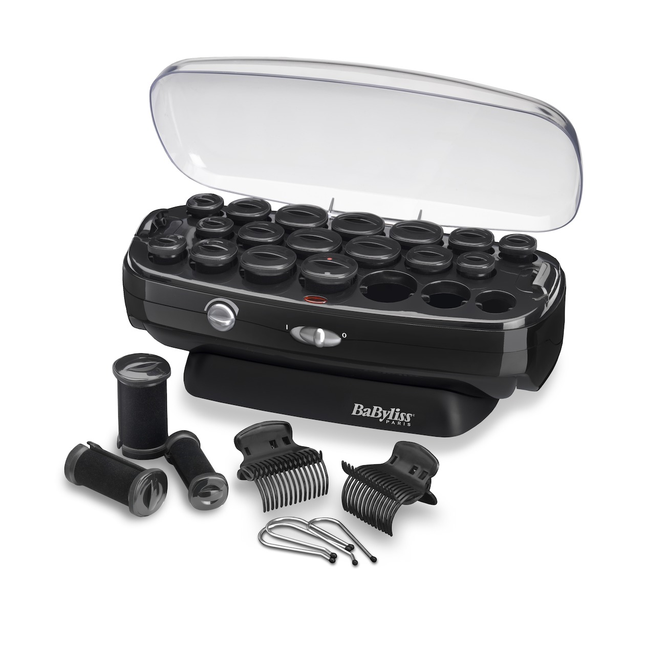 Babyliss RS035E Thermo Ceramic Rollers Krulborstel Zwart afbeelding