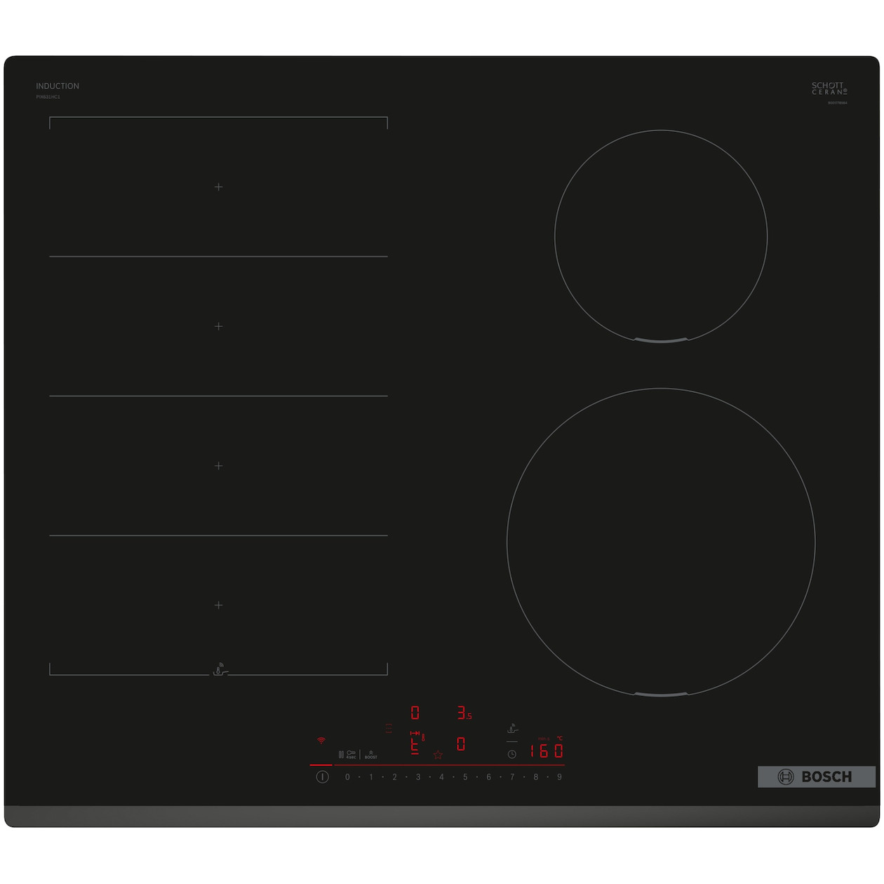 Bosch PIX631HC1E Inductie kookplaat Zwart