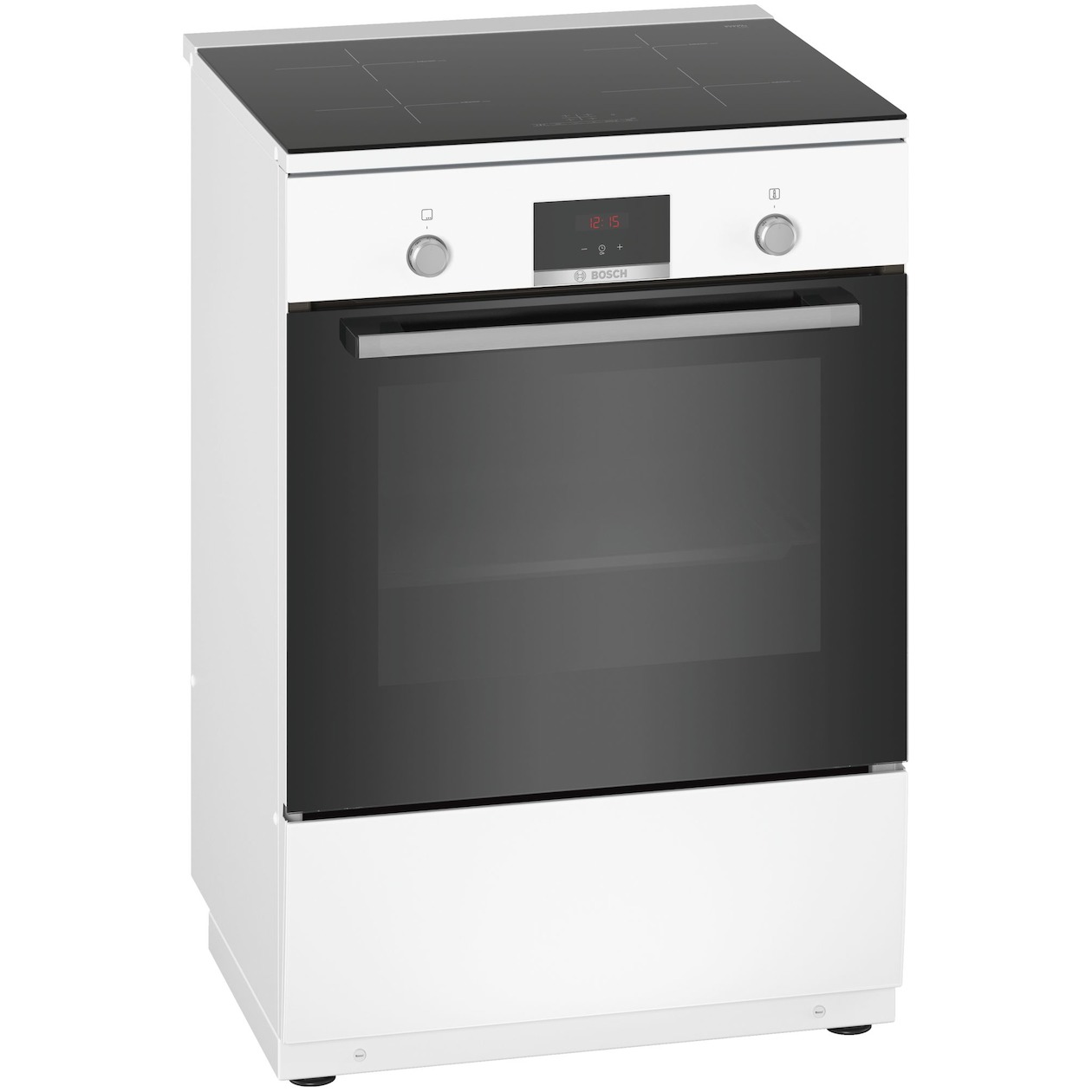 Bosch HLN39A020 Inductie fornuis Wit afbeelding