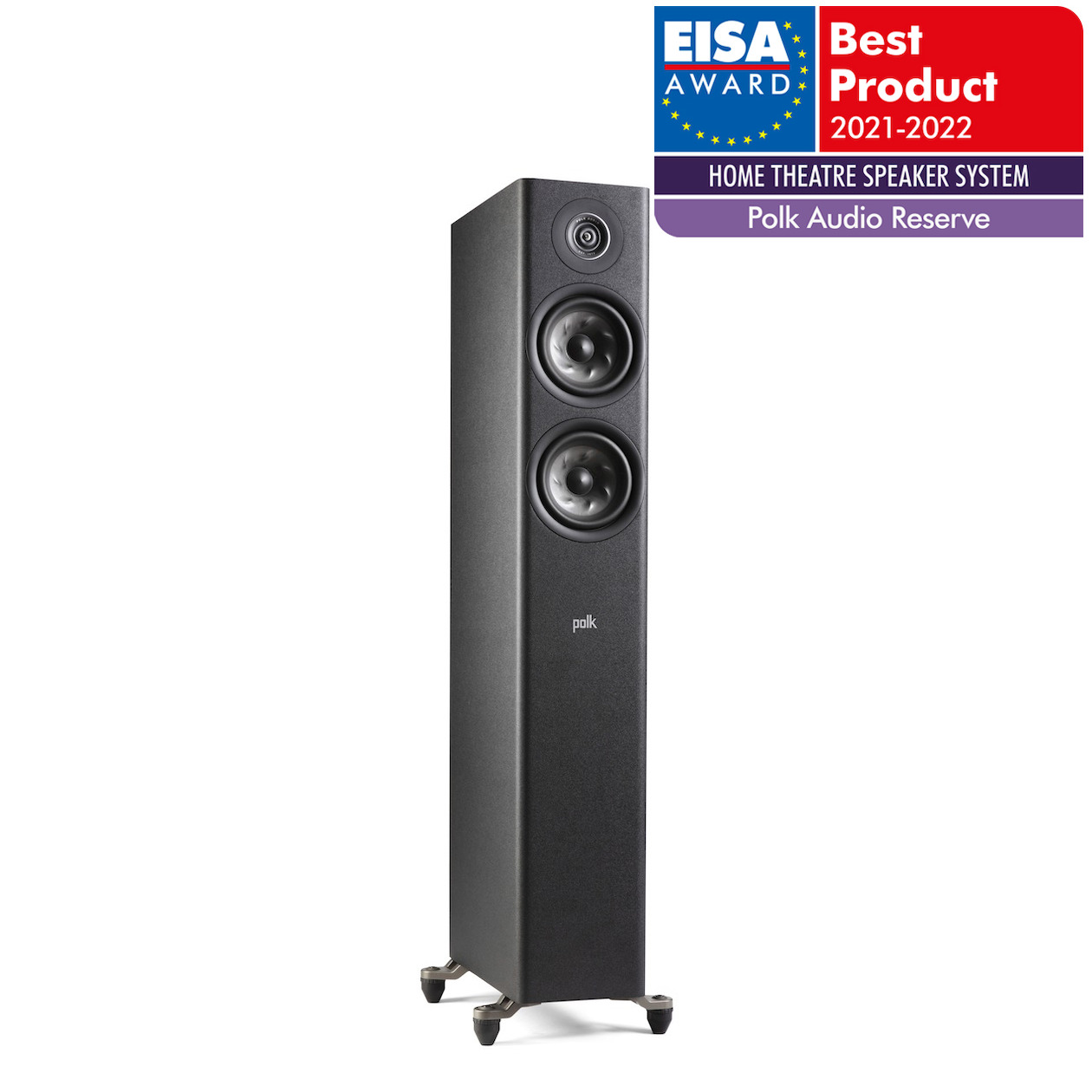 Polk R500 PER STUK Vloerstaande speaker Zwart
